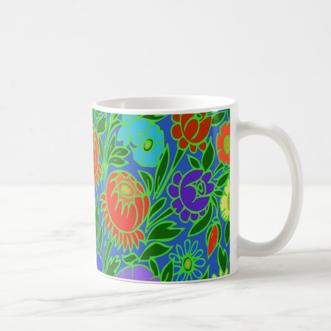 Mug Conception florale #2 (Droite)