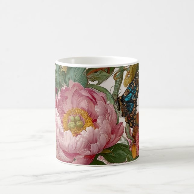 Mug Conception florale audacieuse et époustouflante Pa (Centre)