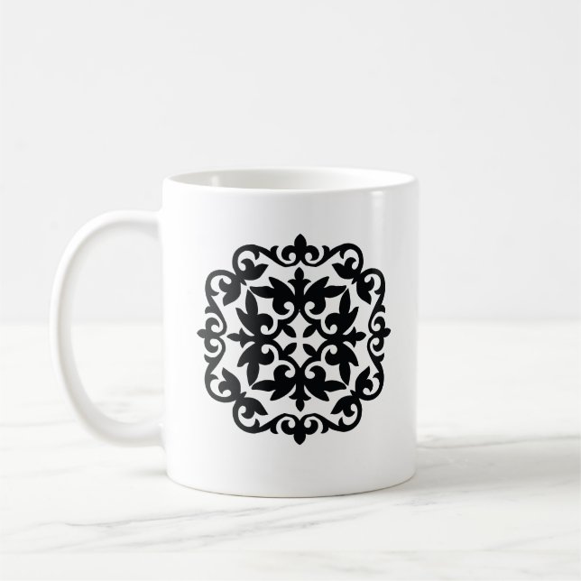 Mug Conception florale ornementale (Gauche)