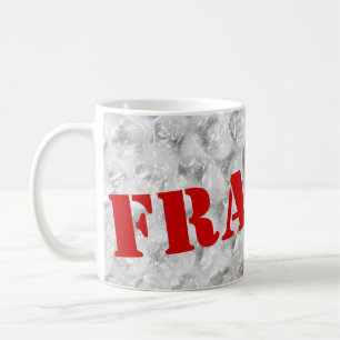 Mug Conception fragile d'enveloppe de bulle de la