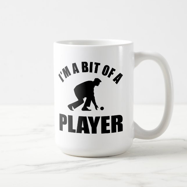 Mug Conception fraîche de bowling de pelouse (Droite)