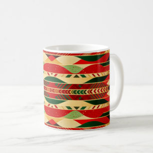 Mug Conception géométrique dans les couleurs du désert