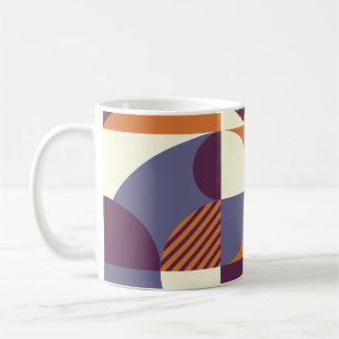 Mug Conception géométrique de style rétro