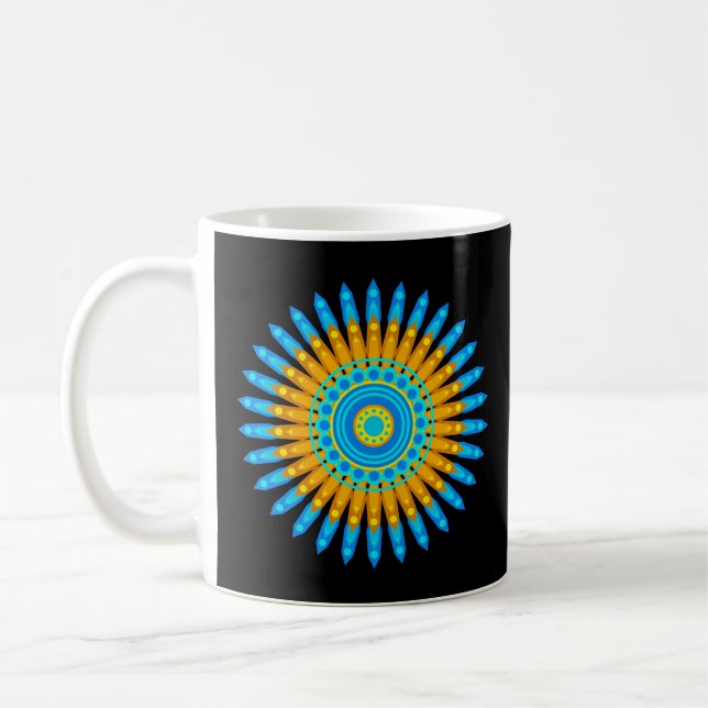 Mug Conception géométrique Mandala Art Circle 48256 (Gauche)