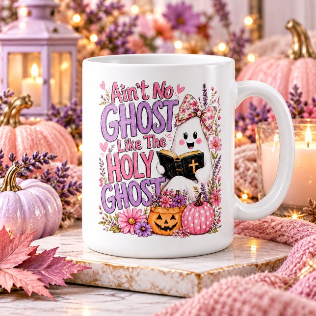 Mug Conception graphique de Halloween chrétien (Créateur téléchargé)