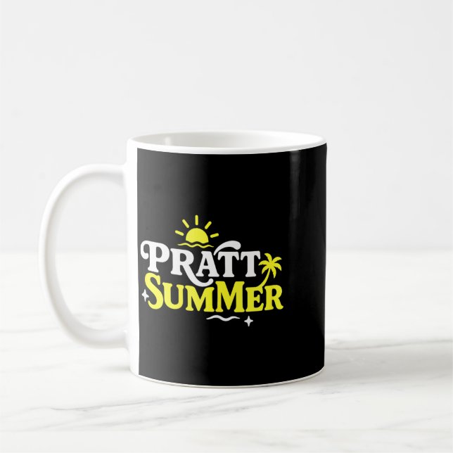 Mug Conception Graphique Drôle Pratt Été (Gauche)