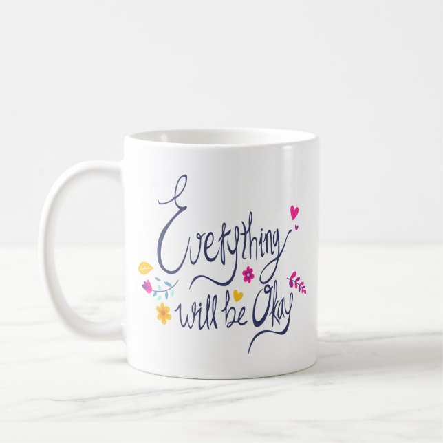 Mug Conception graphique pour enfants : des phrases mi (Gauche)