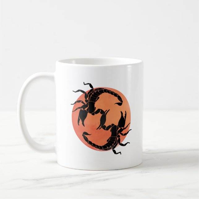 Mug Conception graphique Tribale Scorpion (Gauche)