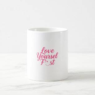 Mug Conception Inspirationnelle d'amour-propre