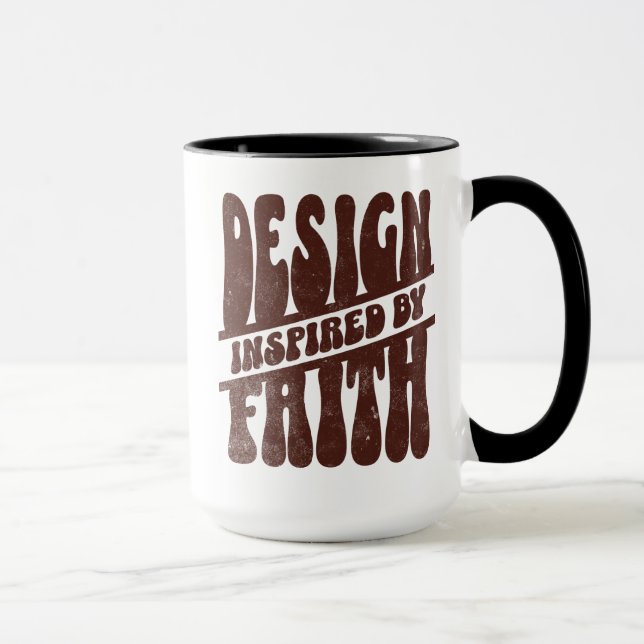 Mug Conception inspirée par la foi (Droite)