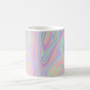 Mug Conception iridescente liquide abstraite de