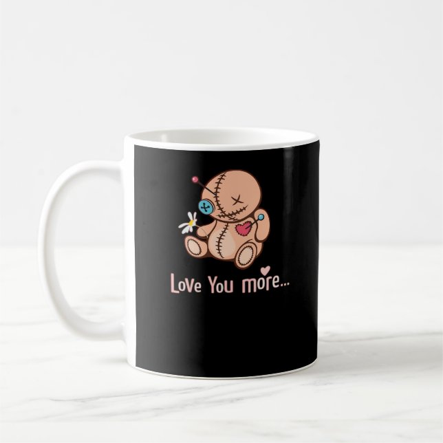 Mug Conception minimale de « Je t'aime plus »  (Gauche)