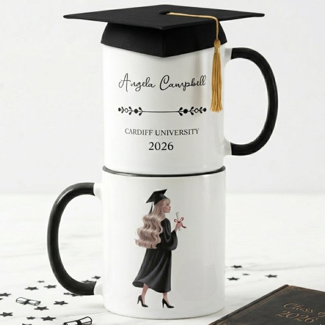 Mug Conception minimale de l'année scolaire pour le no (Créateur téléchargé)
