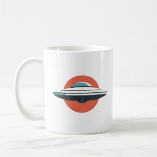 Mug Conception minimaliste UFO moderne