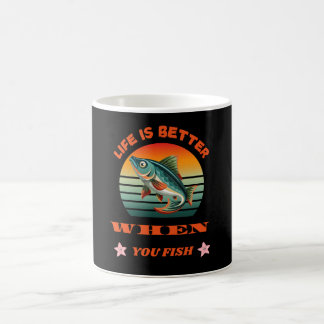 MUG CONCEPTION MODERNE POUR PÊCHEURS
