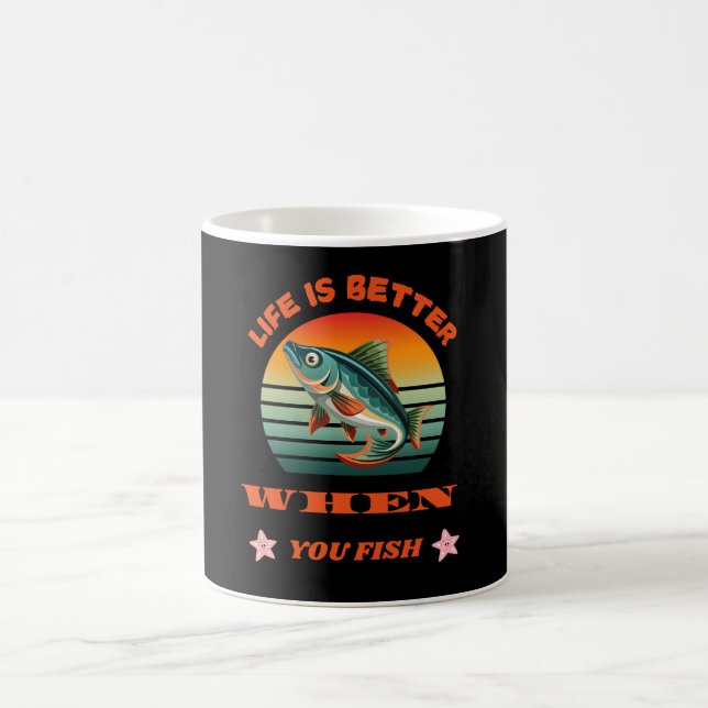 MUG CONCEPTION MODERNE POUR PÊCHEURS (Centre)