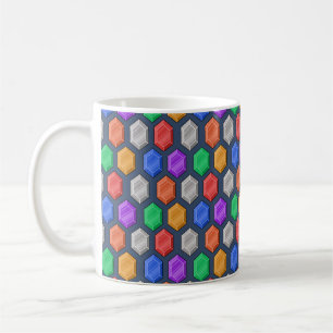 MUG CONCEPTION MOTIF GEMSTONES