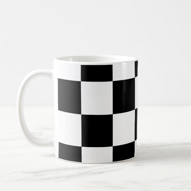 Mug Conception Noir et Blanc  (Gauche)