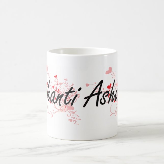 Mug Conception nommée artistique d'Ashanti avec des (Centre)