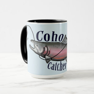 Mug Conception originale de saumon de Coho