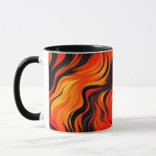 Mug Conception par bandes d'art