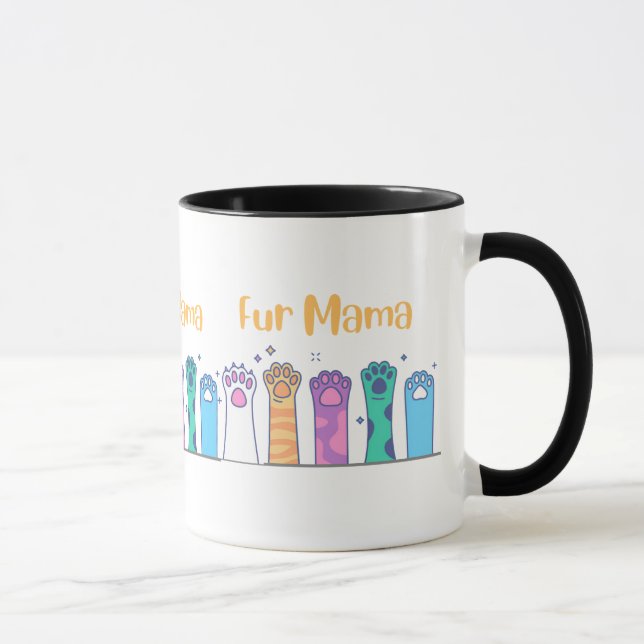 Mug Conception Paw Cute Fur Mama (Droite)