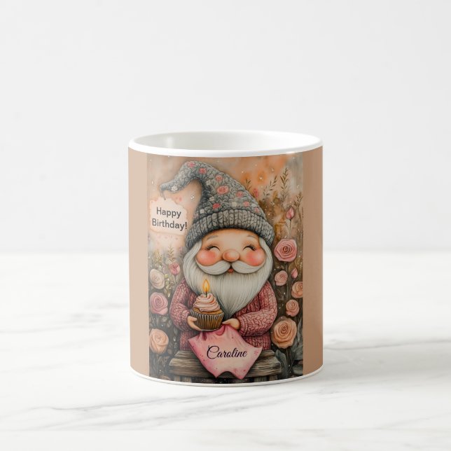 Mug Conception personnalisable Gnome Anniversaire (Centre)