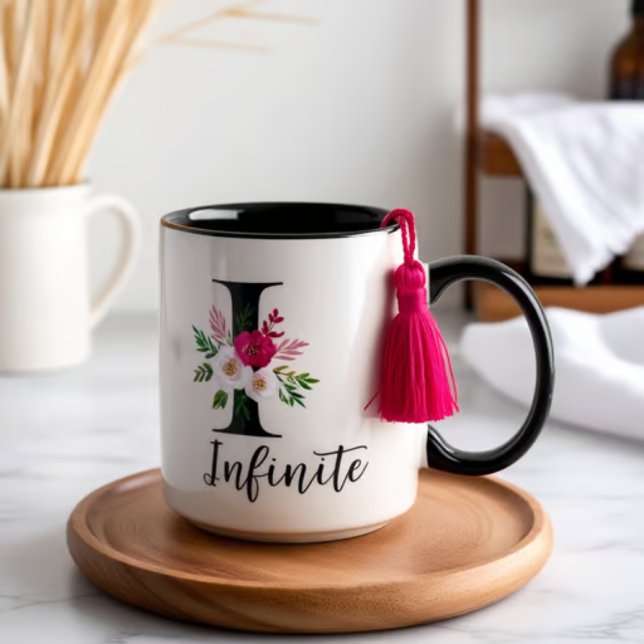 Mug Conception personnalisée de la coupe de lettres (Créateur téléchargé)