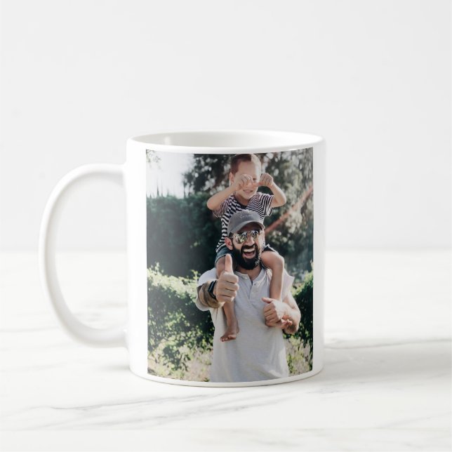 Mug Conception personnalisée de photos vous-même (Gauche)