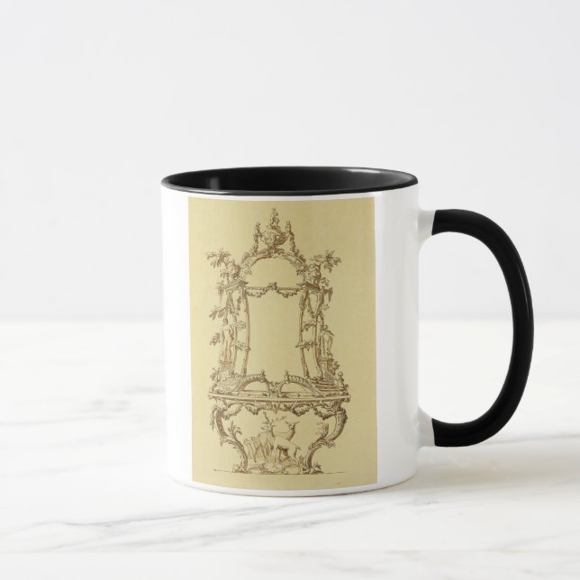 Mug Conception pour un Tableau de console (lavage de (Droite)