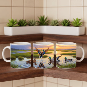 Mug Conception réaliste de l'enveloppe de peinture num