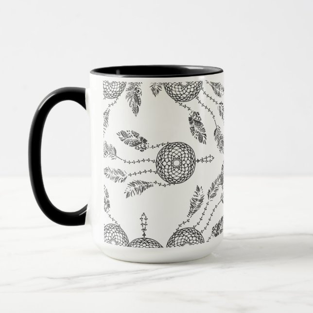 Mug Conception rêveuse de receveur (Gauche)