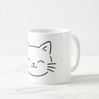 Mug Conception simple et esthétique de chaton