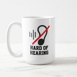 Mug Conception Simple pour Malentendants