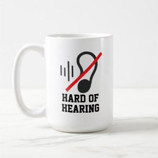 Mug Conception Simple pour Malentendants