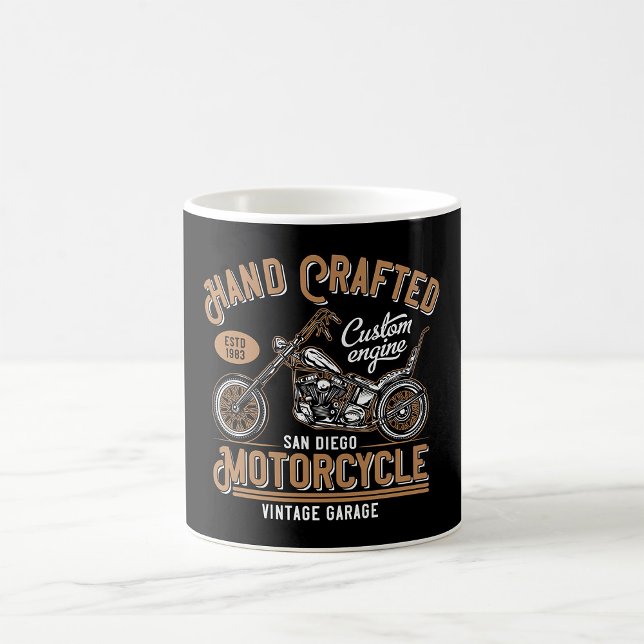 Mug Conception sur mesure de moto artisanale vintage (Créateur téléchargé)