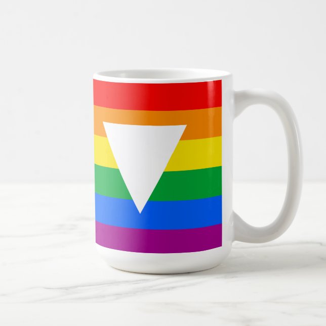 Mug Conception triangulaire Gay pride (Droite)
