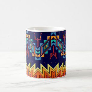 Mug Conception tribale d'abrégé sur conception