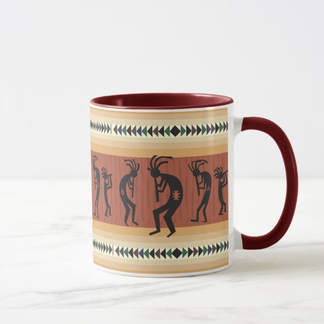 Mug Conception tribale de Kokopelli (Droite)