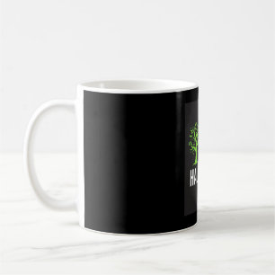 Mug Conception vectorielle d'arbres de chauves-souris