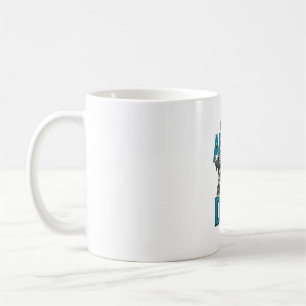Mug Conception vectorielle de citation d'amant de chie