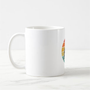 Mug Conception vectorielle de silhouette de chien au c