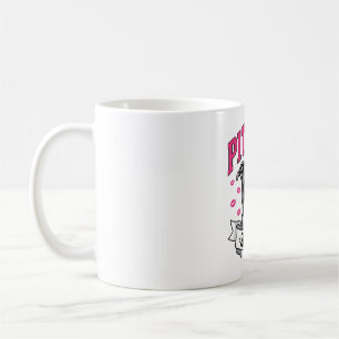 Mug Conception vectorielle de sœur Pitbull amateur de 