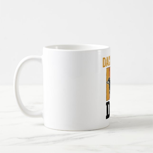 Mug Conception vectorielle pour amateur de chien père  (Gauche)