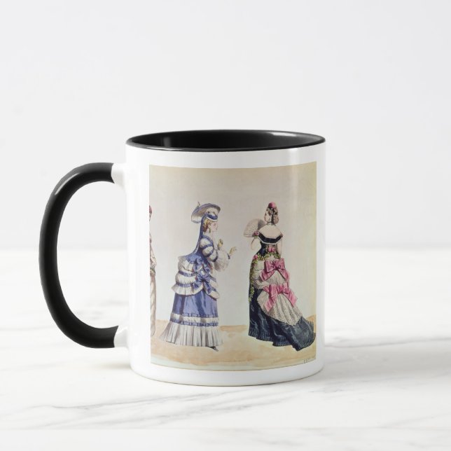 Mug Conceptions de mode pour des femmes des 1860's (Gauche)