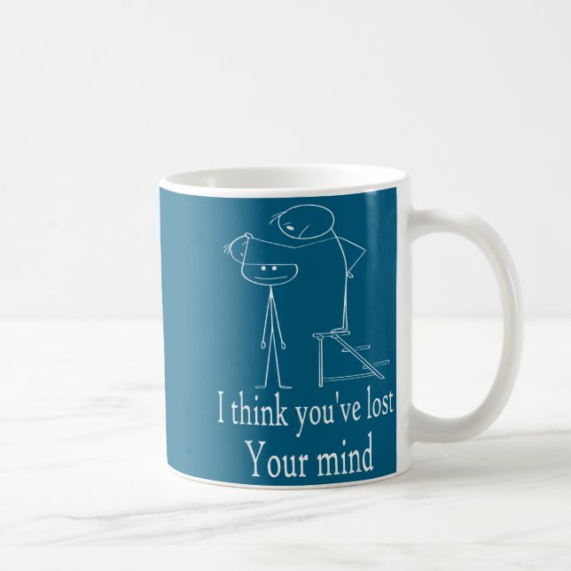 Mug Conceptions d'homme bâton sarcasique drôle, humour (Droite)