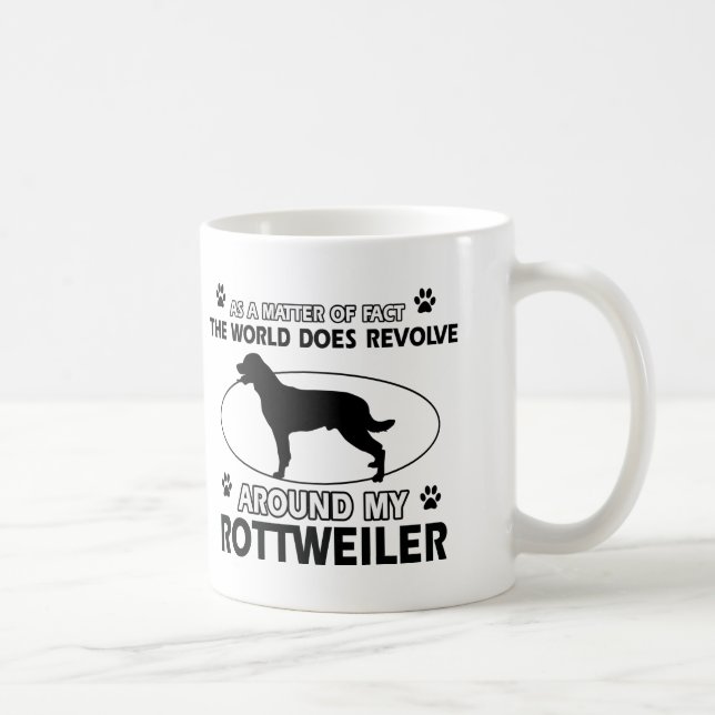 Mug Conceptions drôles de ROTTWEILER (Droite)