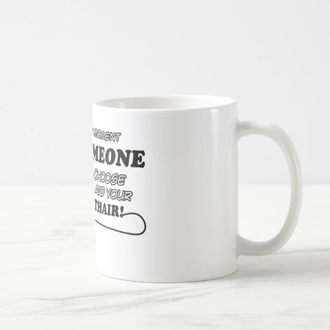 Mug Conceptions exotiques maladroites de shorthair (Droite)