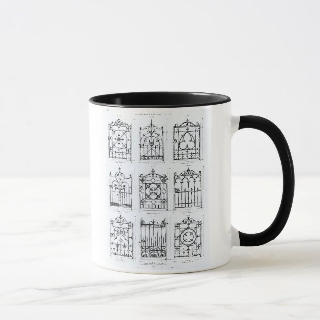 Mug Conceptions pour des balustrades de fonte, de (Droite)