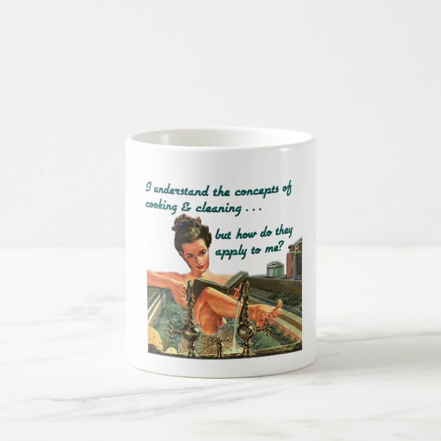 Mug Concepts de cuisine et de nettoyage 11 onces. (Centre)